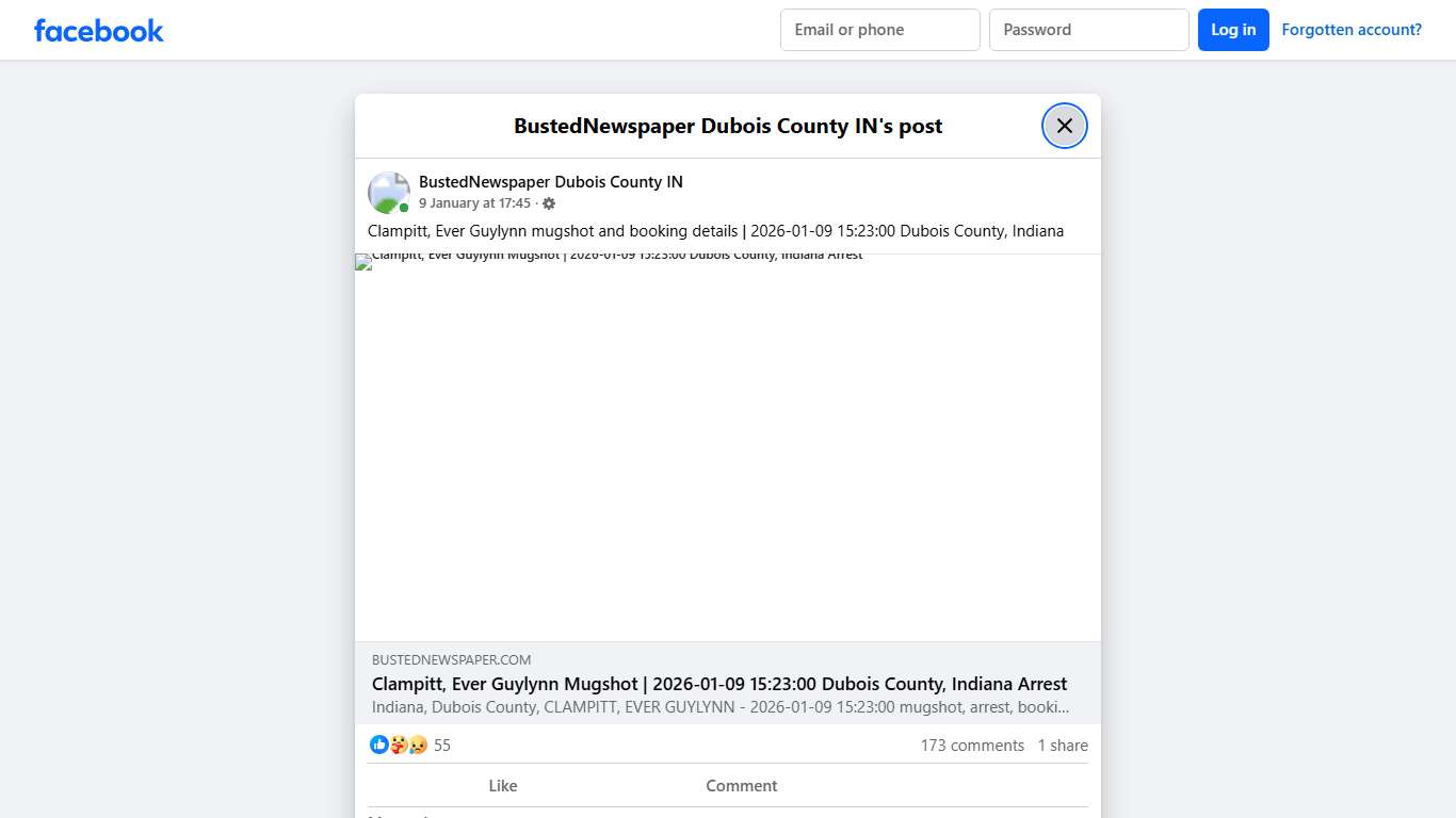 Clampitt, Ever Guylynn... - BustedNewspaper Dubois County IN | Facebook